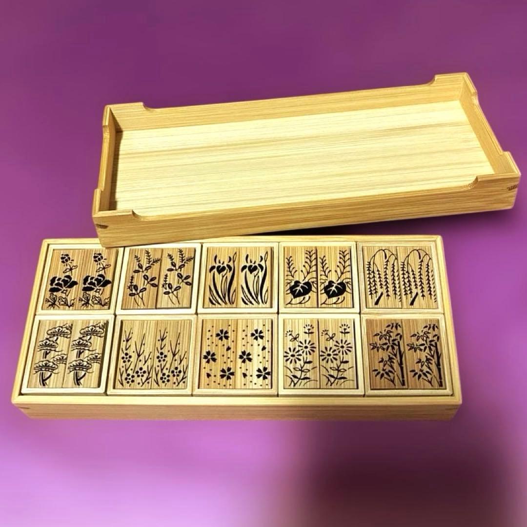 juju 茶道✨十種香札【白竹】✨新品未使用