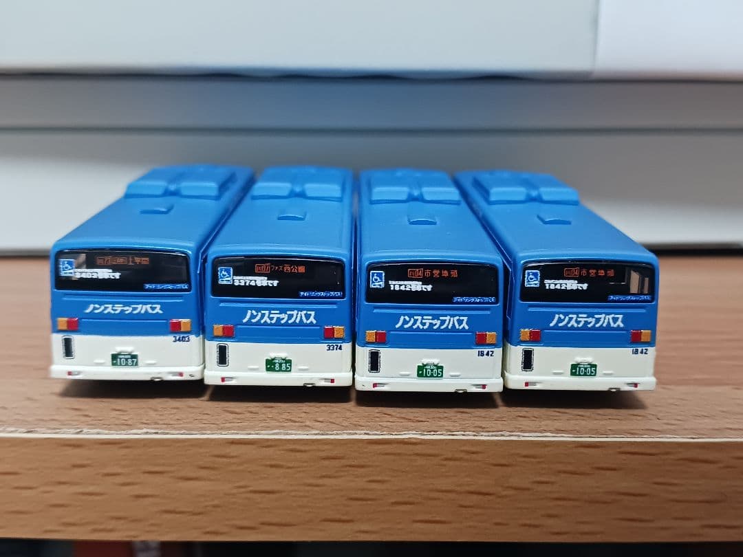 バスコレ　バスコレクション　川崎市バススペシャル　余剰4台セット