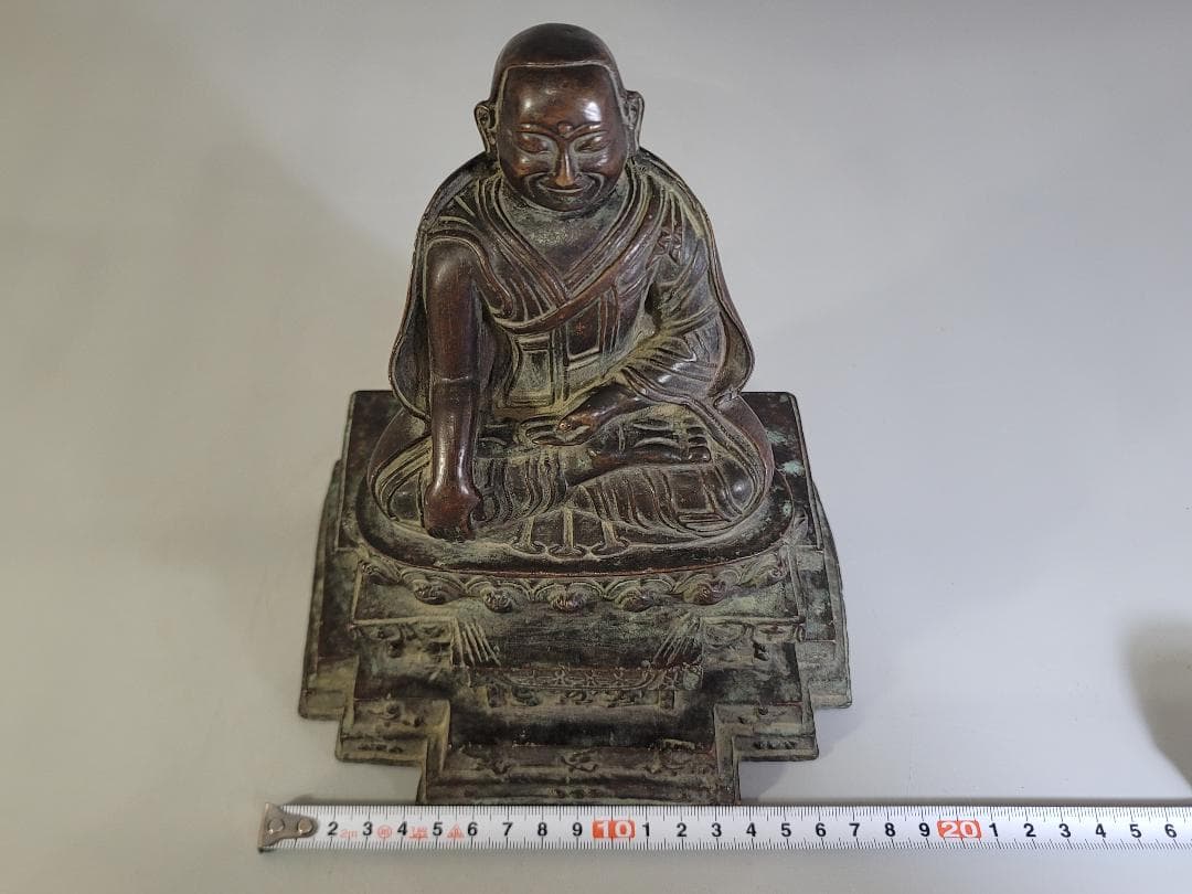 仏教美術 中国 銅 釈尊坐像