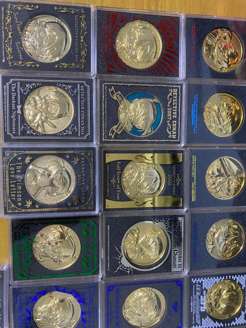 名探偵コナン　映画メダルセット