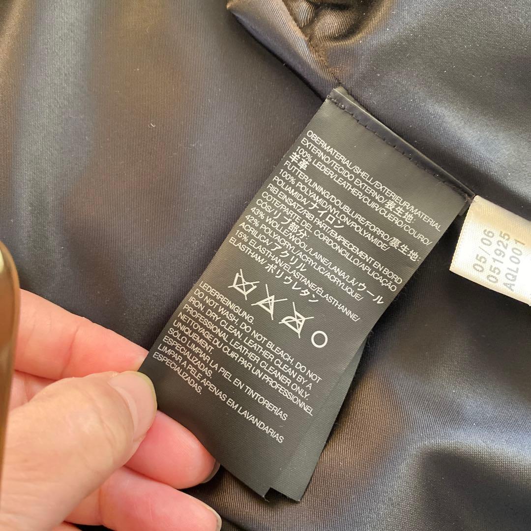 ヨウジヤマモトY-3 adidas 革ブルゾンいいだこさん専用