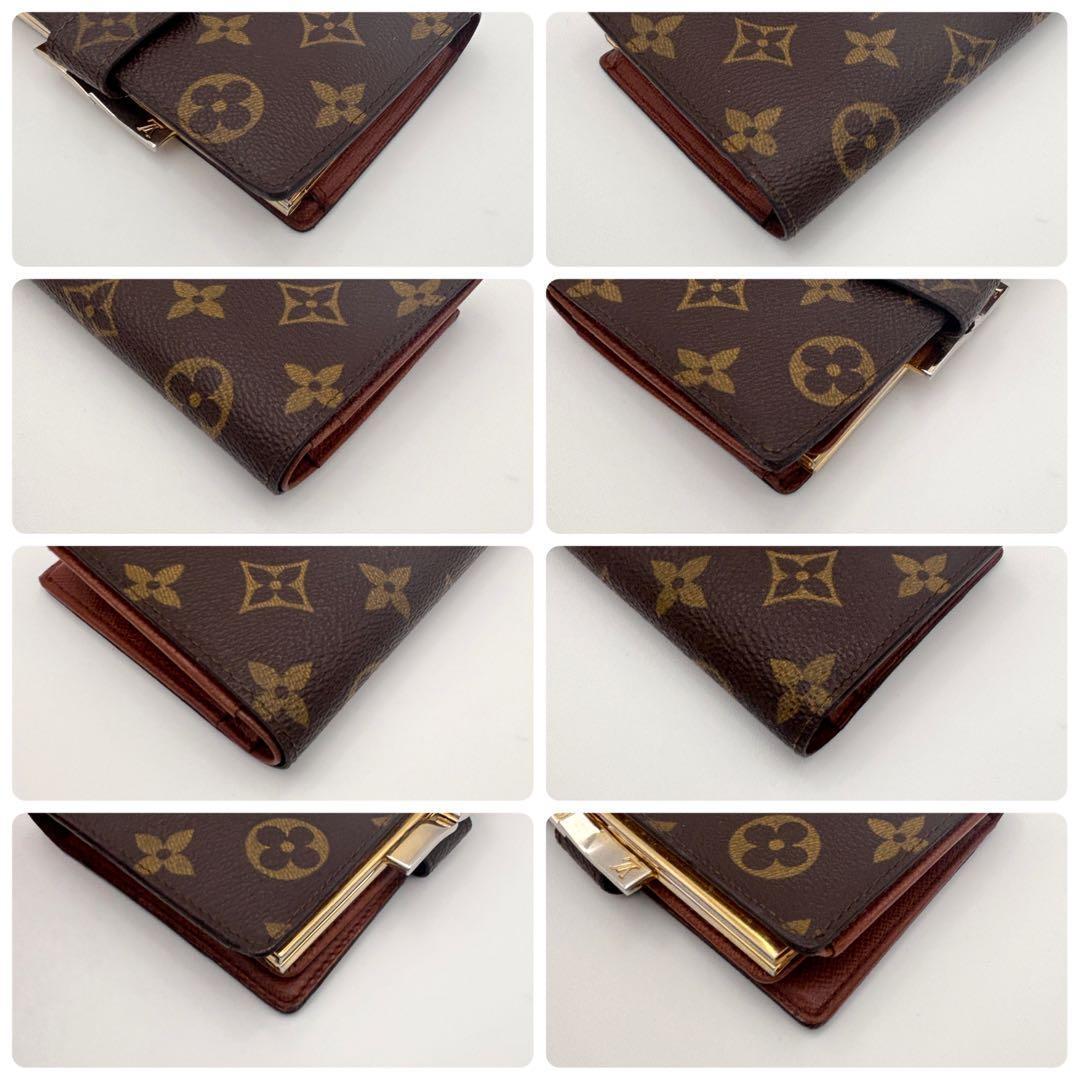 ルイヴィトン モノグラム ポルトフォイユ・ヴィエノワ がま口財布　USA製