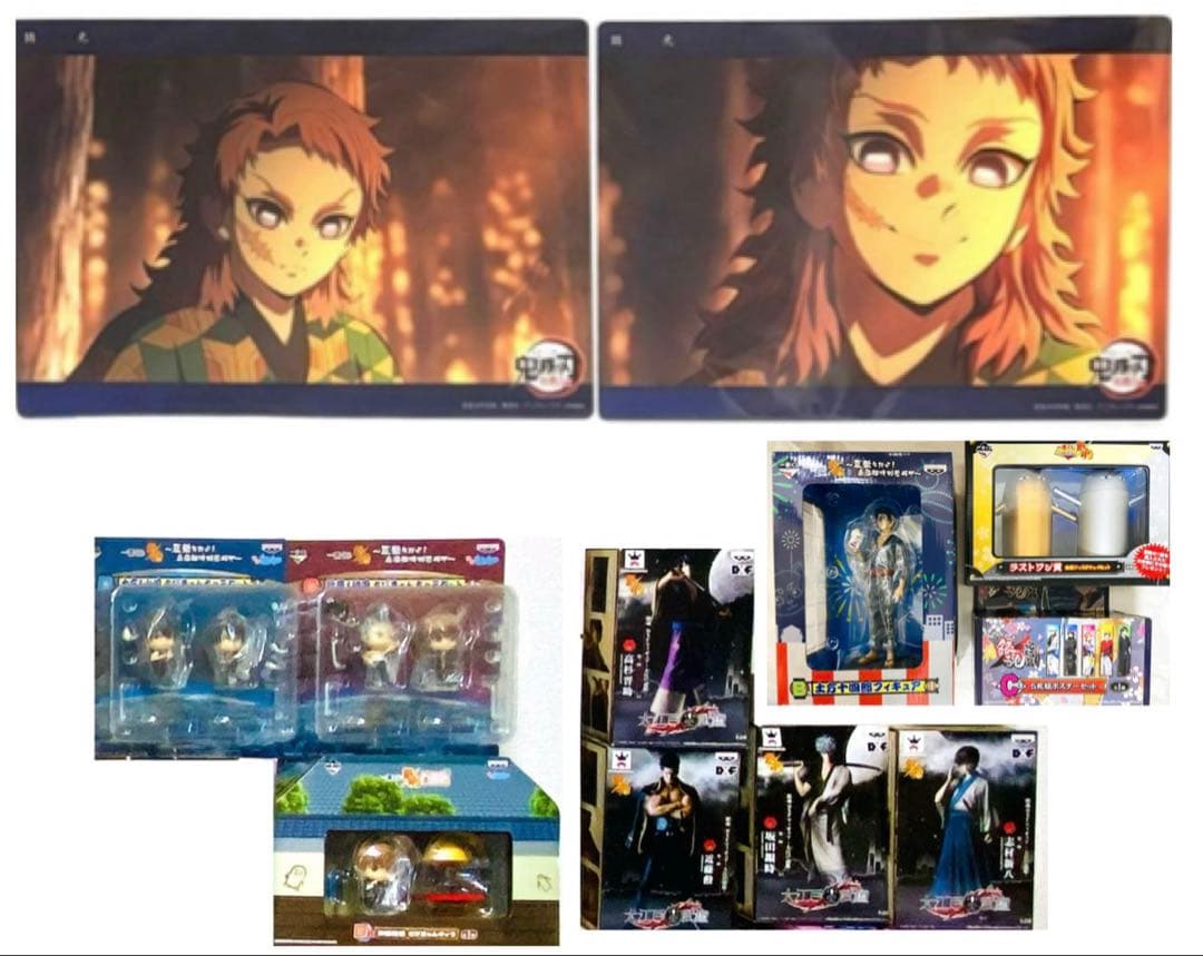 鬼滅の刃 ビッグクリアカード webshopくじ 錆兎 AGF純喫茶 缶バッジ