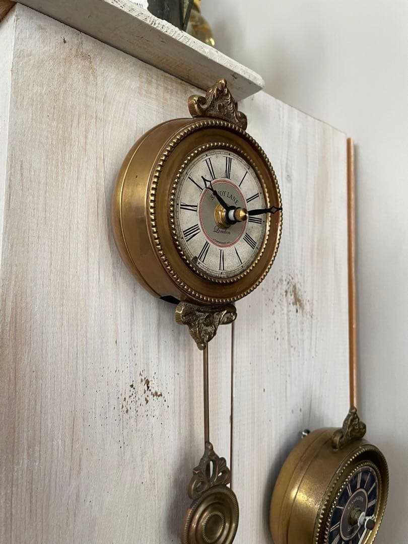 アンティーク風インテリア壁掛け時計　イギリス製　超オシャレ！