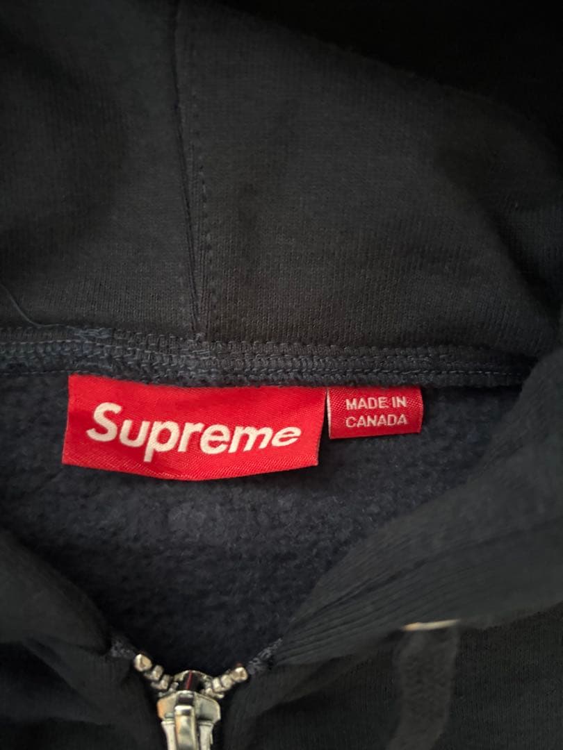 トップス S Logo Zip Up Hooded Sweatshirt