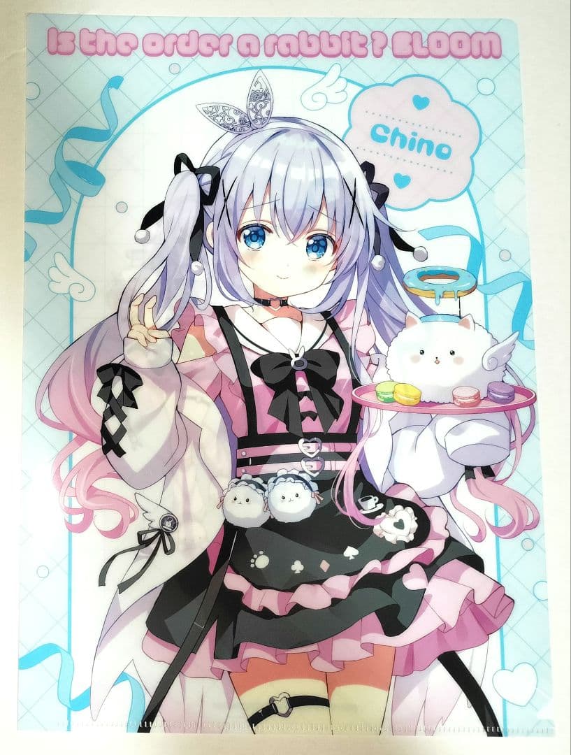 ごちうさ チノ クリアファイル アトレ秋葉原 コンカフェ