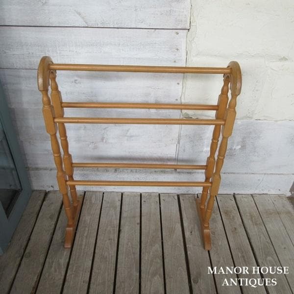 イギリス アンティーク 家具 タオルハンガー タオルレール 英国 6900d