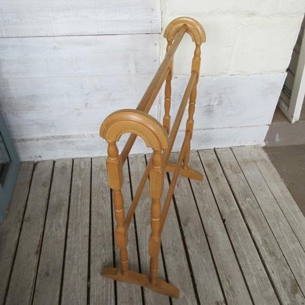 イギリス アンティーク 家具 タオルハンガー タオルレール 英国 6900d