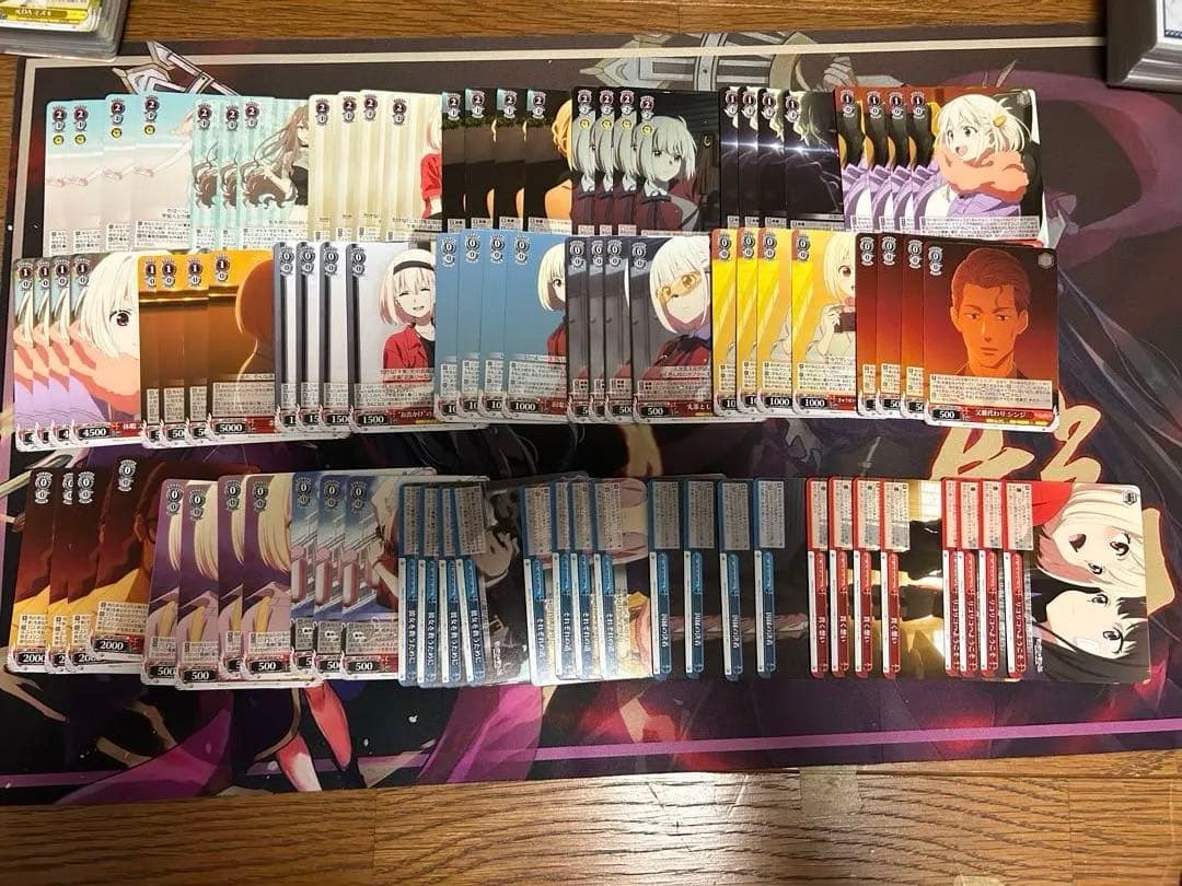 ヴァイスシュバルツ　リコリスリコイル　デッキと旧弾ほぼ4コン