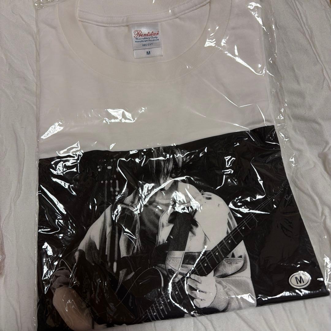 ギター Tシャツ Mサイズ ホワイト 宮崎朝子 フォトT 激レア