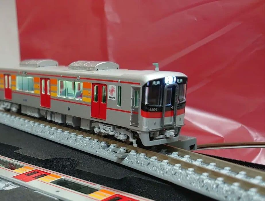 山陽電鉄 6000系 3両LED室内灯入 ポポンデッタ エネチャージ 山陽