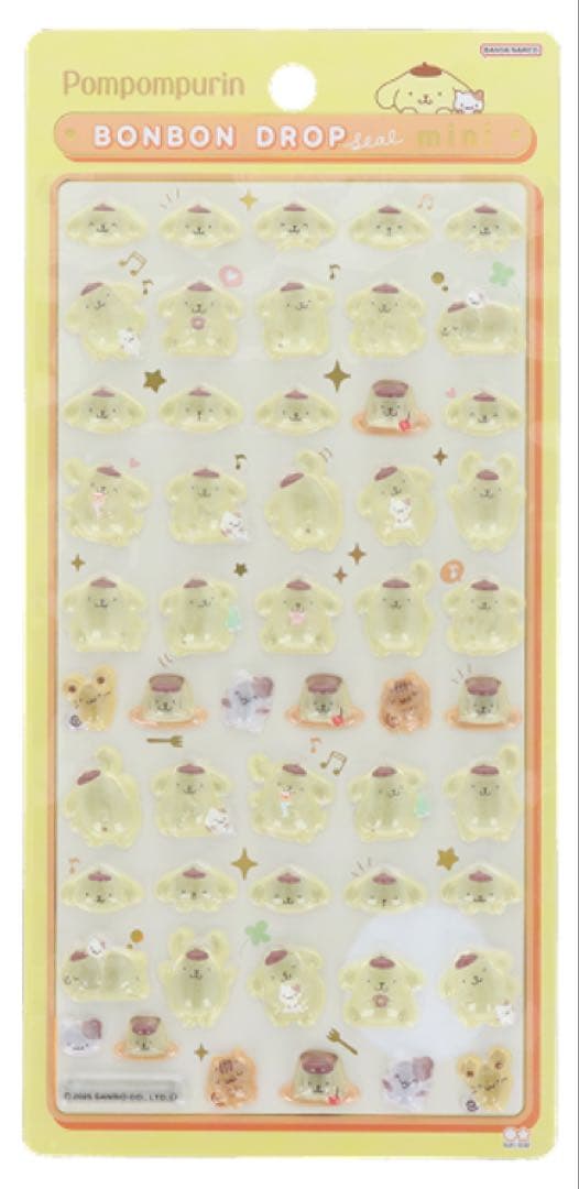 【正規品】　ボンボンドロップシール　サンリオ　おまけ付き