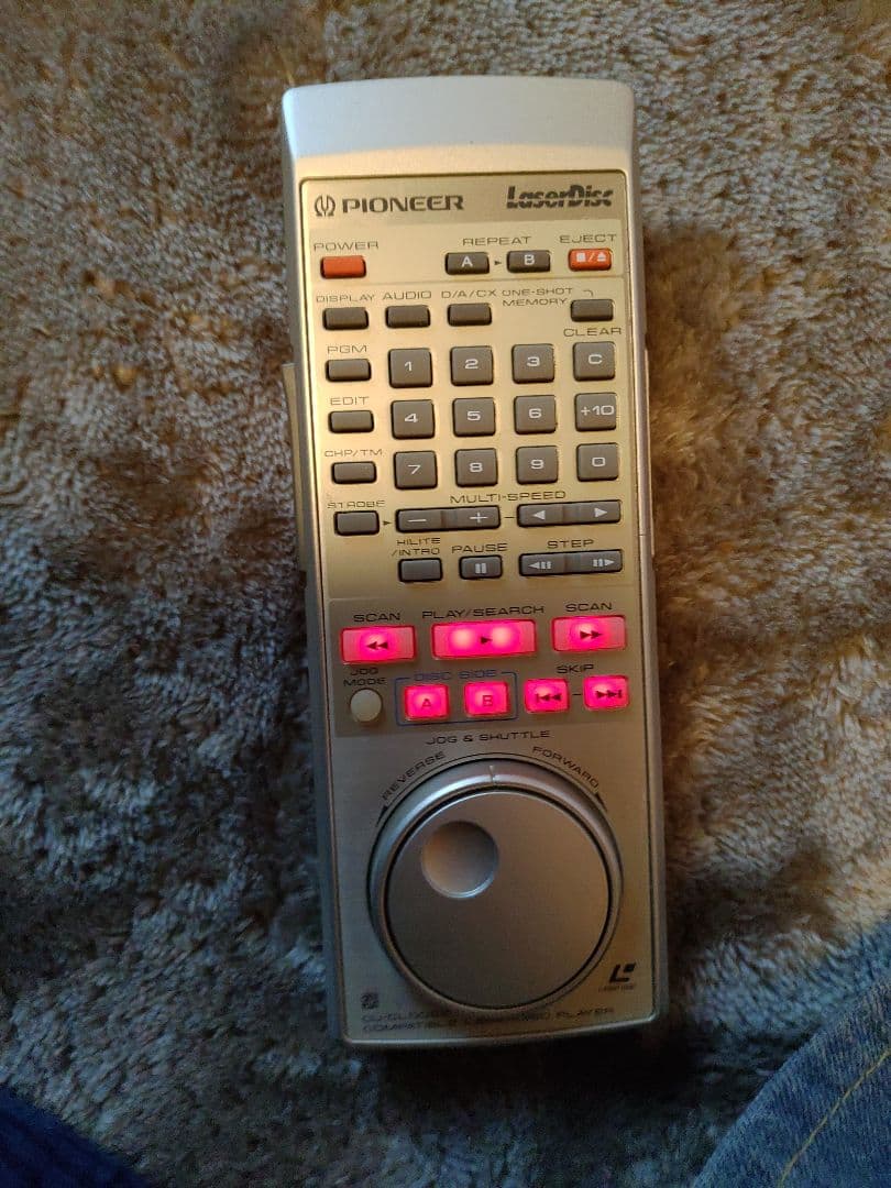 レーザーディスクプレーヤー CLD-757