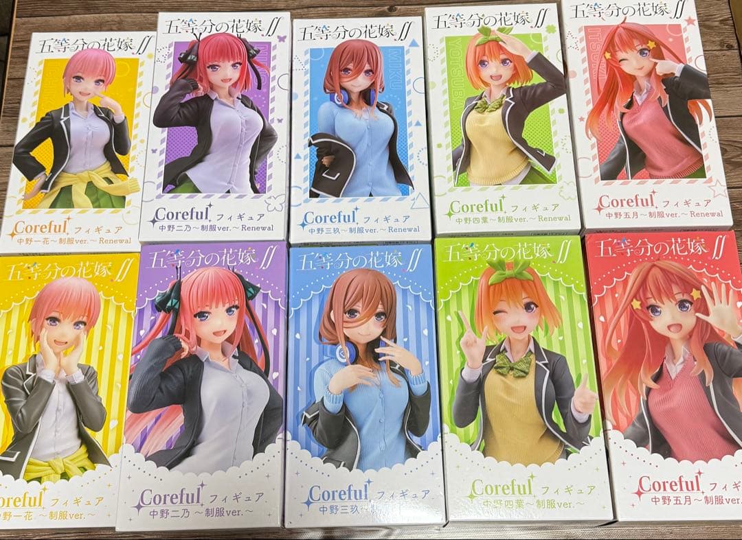 五等分の花嫁 1～14巻 全巻収納ボックス フィギュア 特典付き まとめ売り