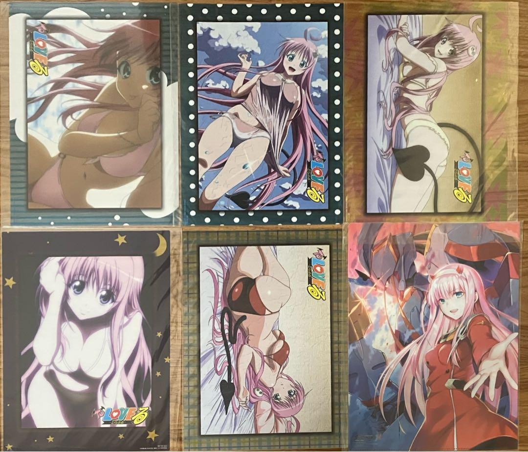 A4クリアファイル 矢吹健太朗　ダリフラ　ダーリンインザフランキス　特典