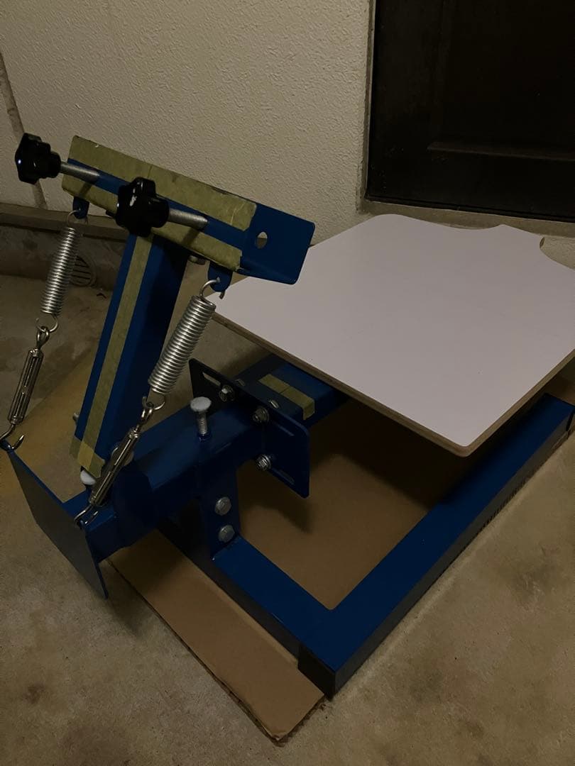 シルクスクリーン印刷台 印刷機Tシャツプリンター プリント台 調整機能付き