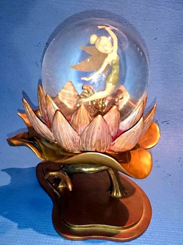 希少　ティンカーベル 大型スノーグローブ　ディズニー