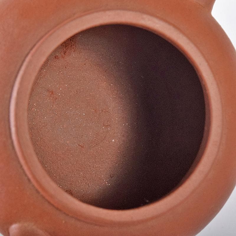 中国　荊渓恵孟臣製　紫砂　朱泥　小さな急須　茶壷　V　R8321