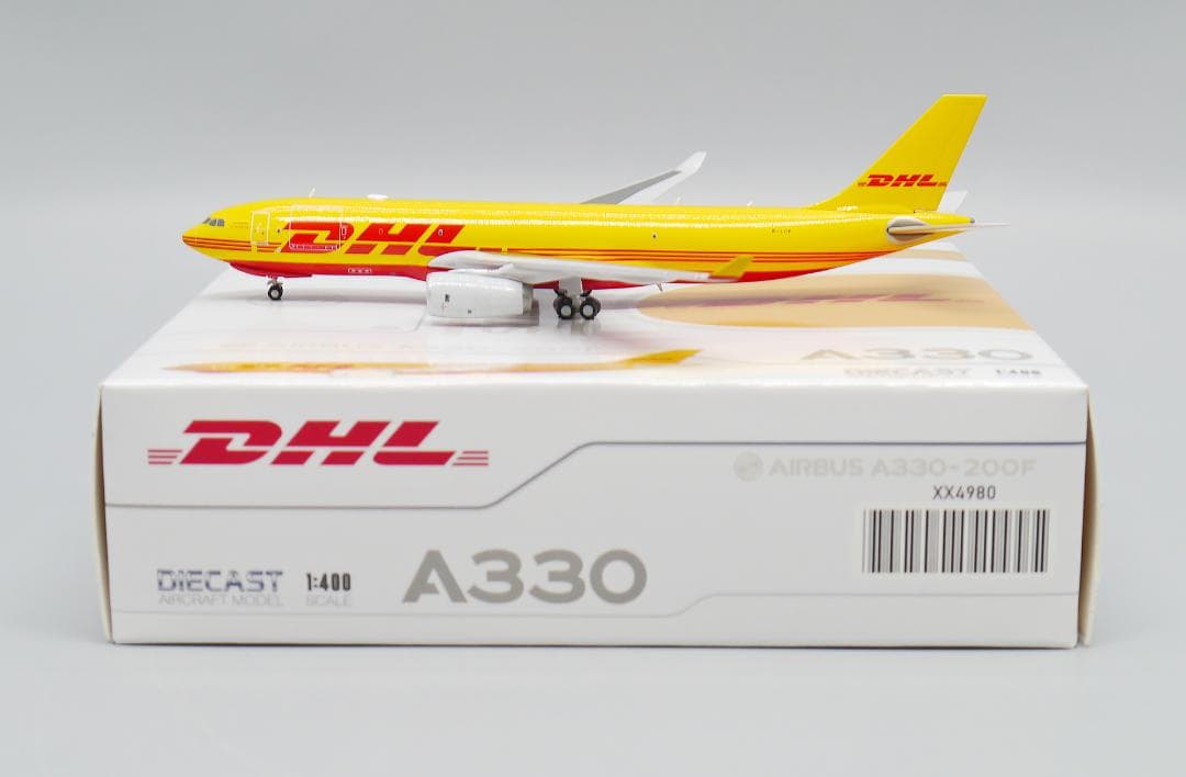 航空機・ヘリコプター DHL A330-200F B-LDP 1/400
