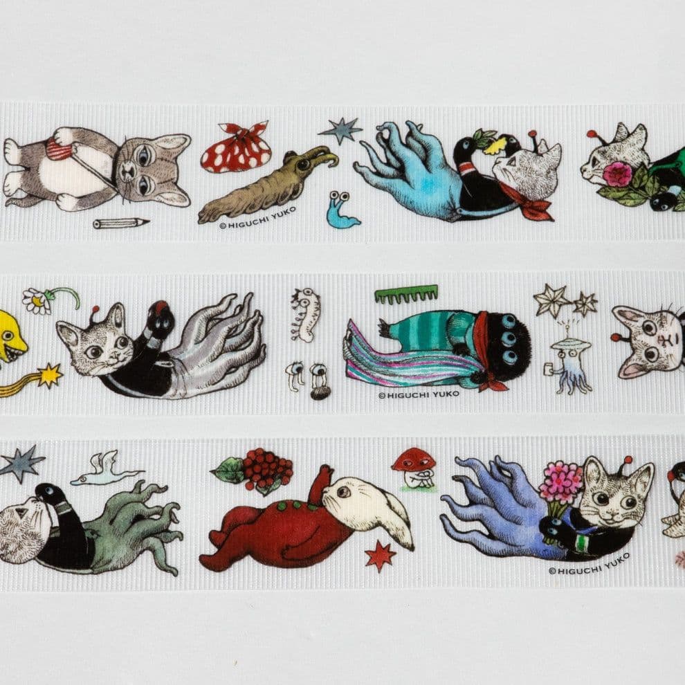 ヒグチユウコ CIRCUS 丸箱 養生テープ 11個 ギュスターヴ サーカス