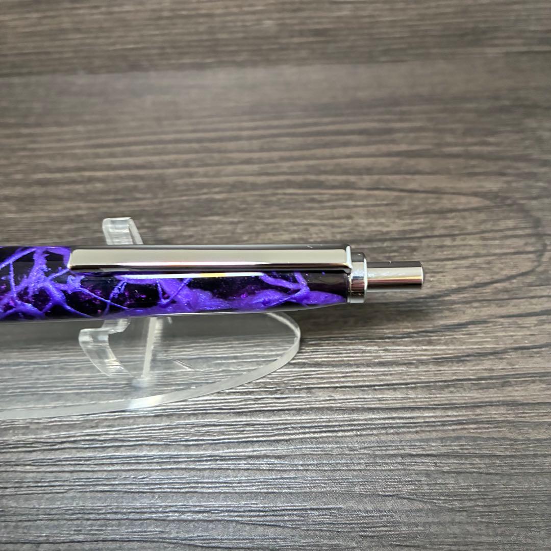 【紫一閃雷鳴】 ボールペン0.5 （flagship model）