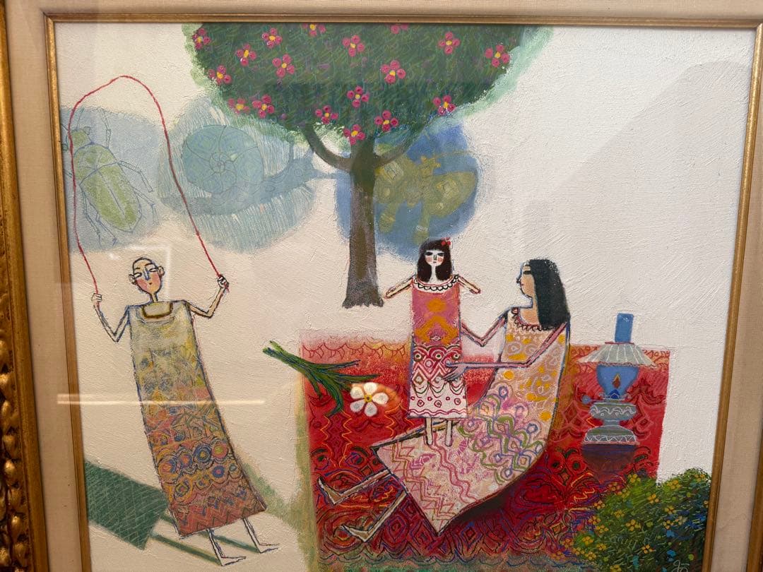 【正田壌】人形　F10号