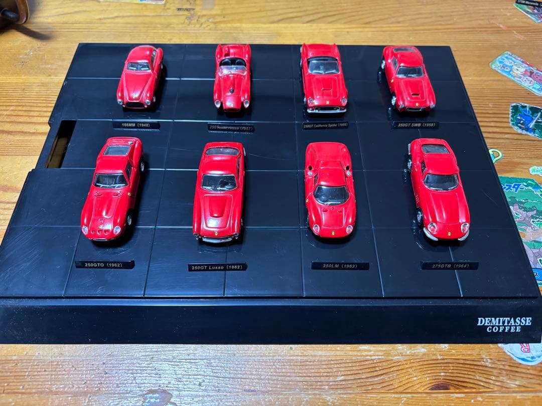 ダイドーデミタス　Ferrari フェラーリ ミニカー 19台セット
