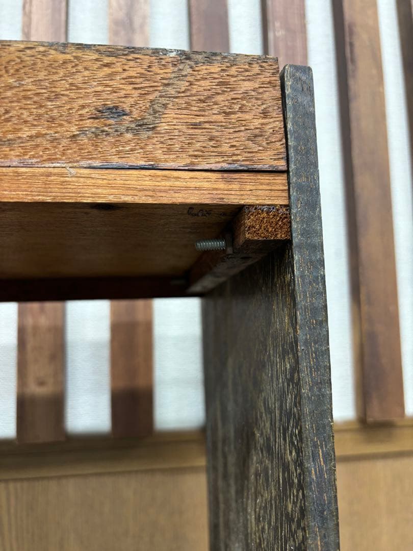 木製 5段ラック 本棚 ヴィンテージ レトロ 古道具 レトロ インテリア