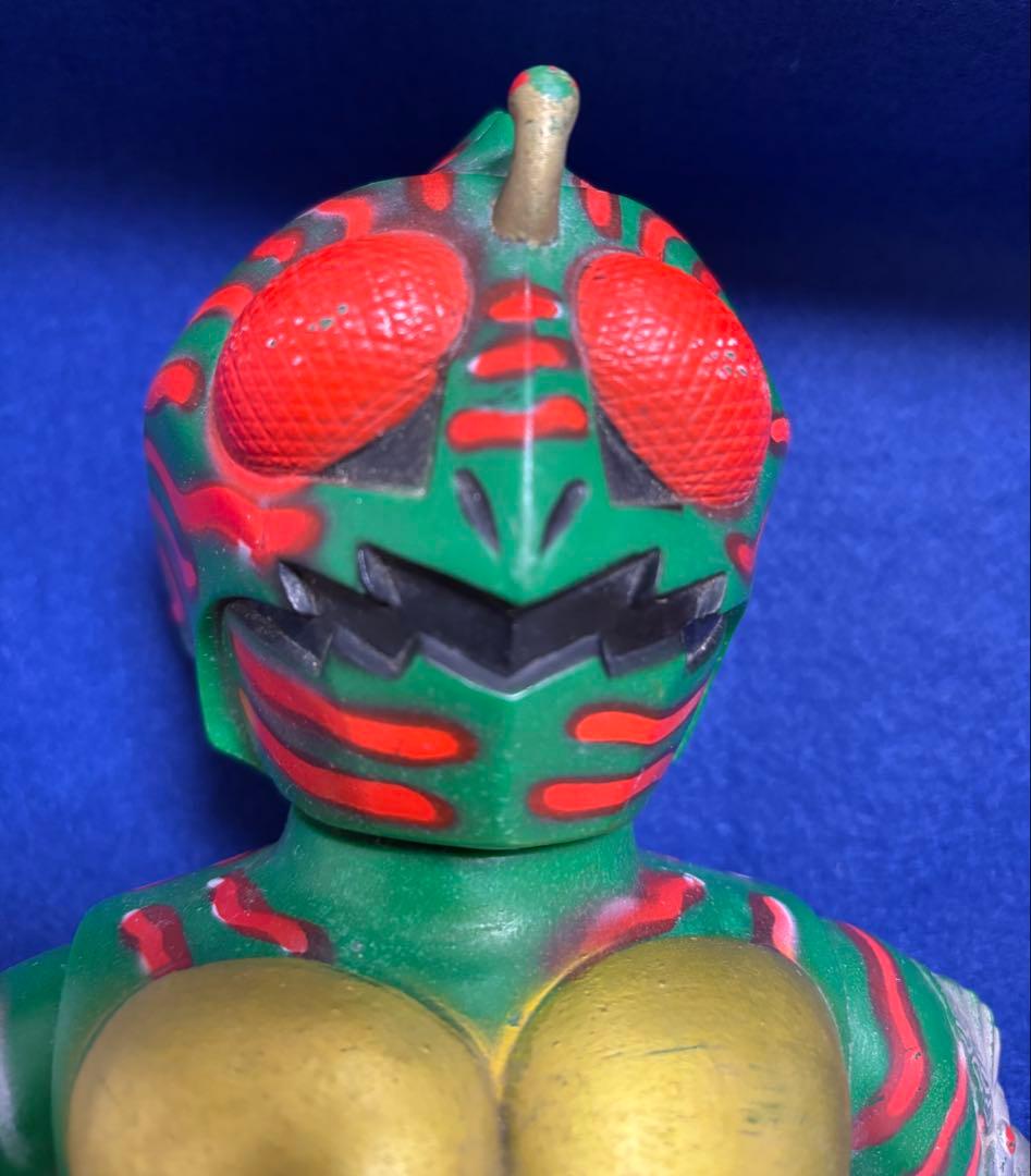 と*ち様 希少　増田屋（マスダヤ）製の仮面ライダーアマゾンのトーキング人形（ソフ