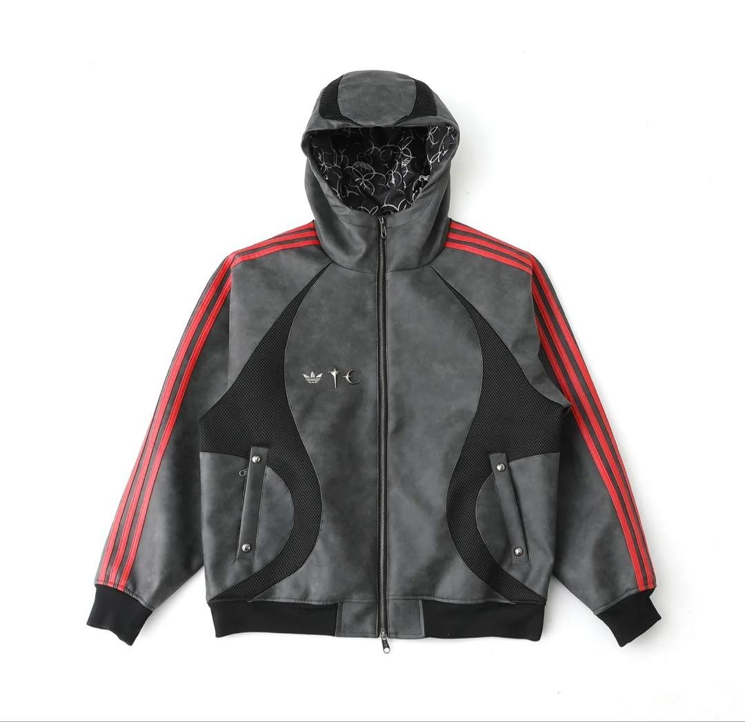 ジャケット・アウター adidas x Thug Club PU Leather Jacket