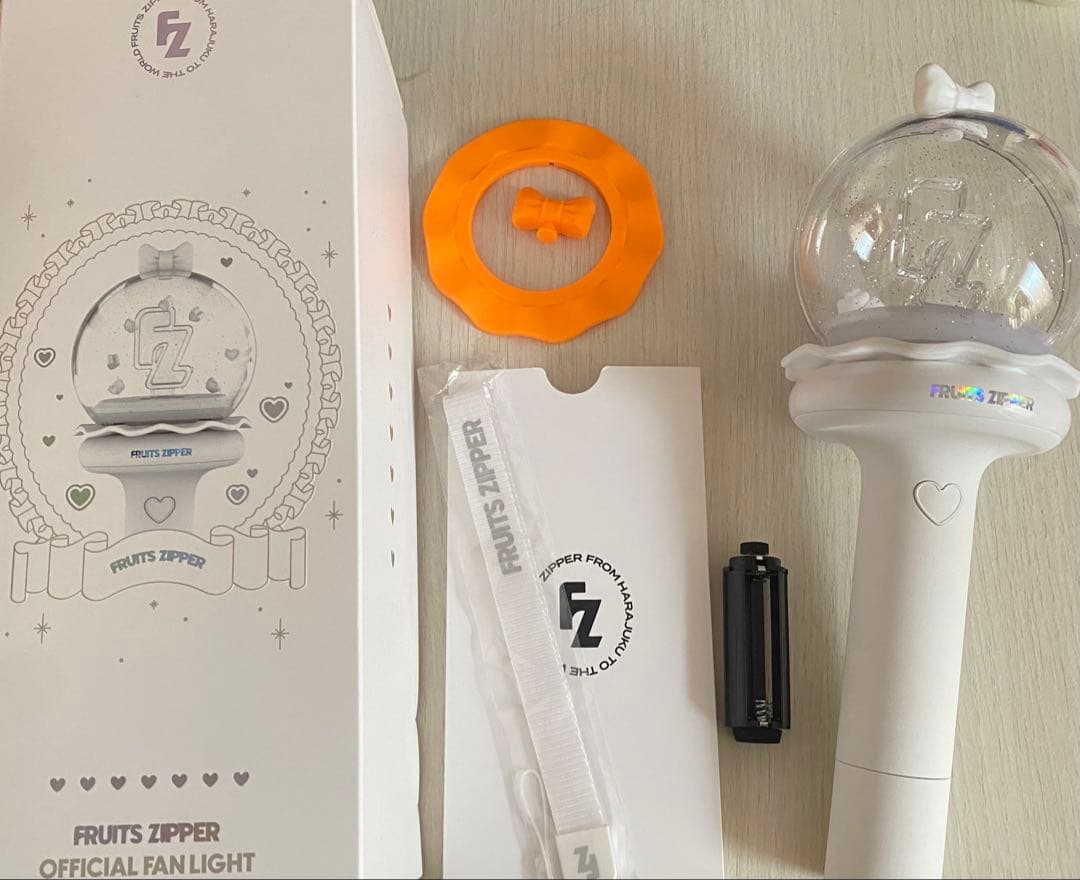 FRUITS ZIPPER 公式ペンライト 鎮西寿々歌