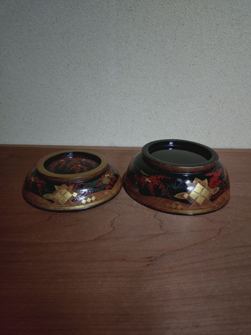 秀衡椀 南天紋 椀