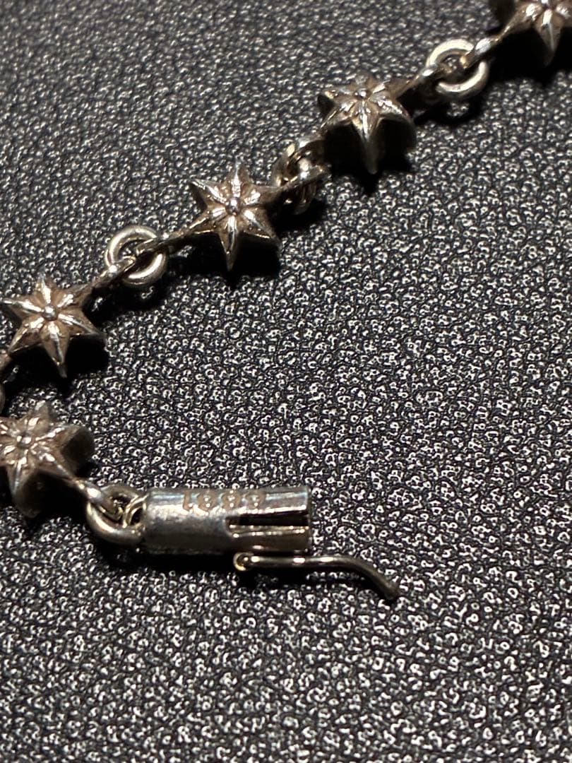 CHROME HEARTS　クロムハーツ 　シルバーブレス TINY　STAR