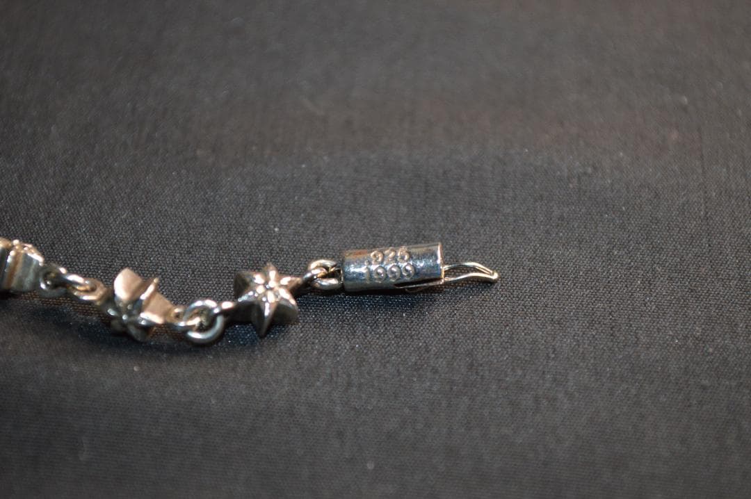 CHROME HEARTS　クロムハーツ 　シルバーブレス TINY　STAR