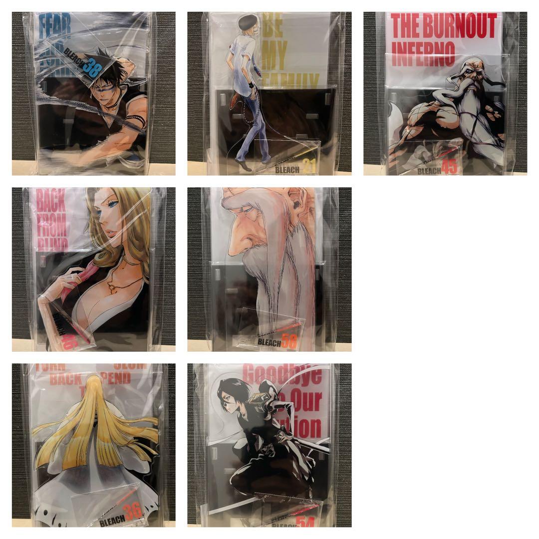 BLEACH ブリーチ　コミックス アクリルスタンド　17点セット