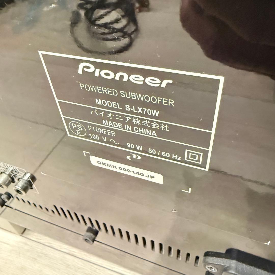 n*u様 Pioneer S-LX70W パワード サブウーファー スピーカー