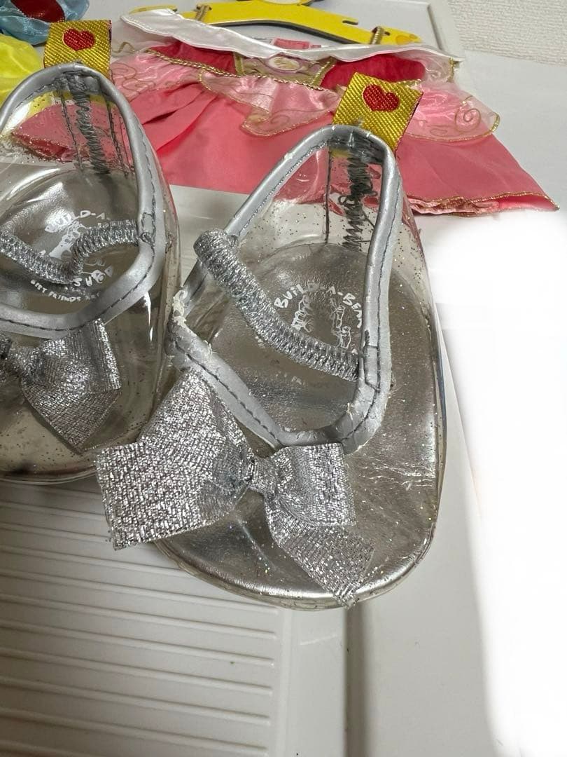 シンデレラ、オーロラ姫、白雪姫コスチューム　ビルドアベアシェリーメイ ダッフィー