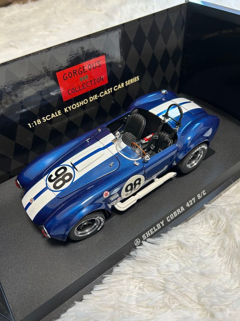 【レア】Kyosho 1:18 Shelby Cobra 427 S/C