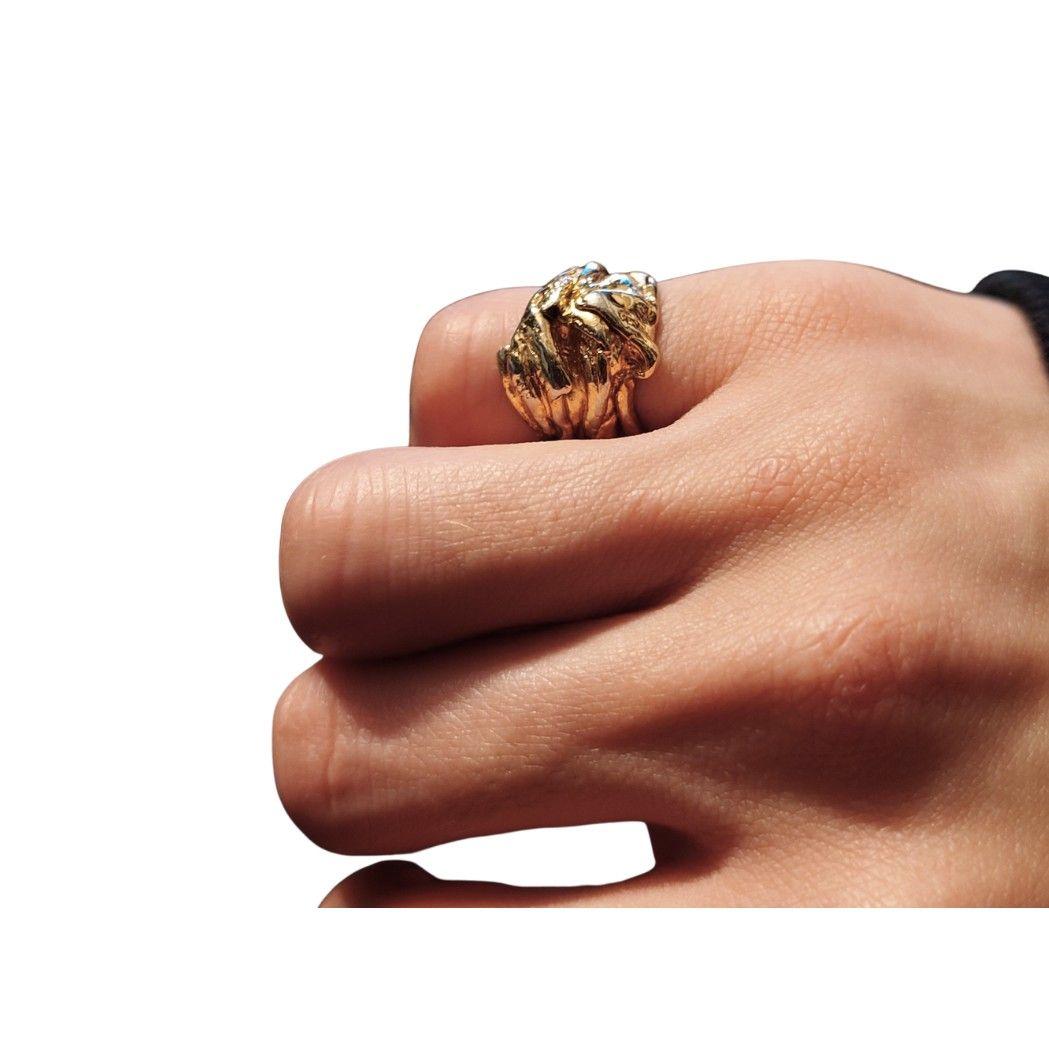 専用【taujan】saeta リング silver925 24k本メッキ