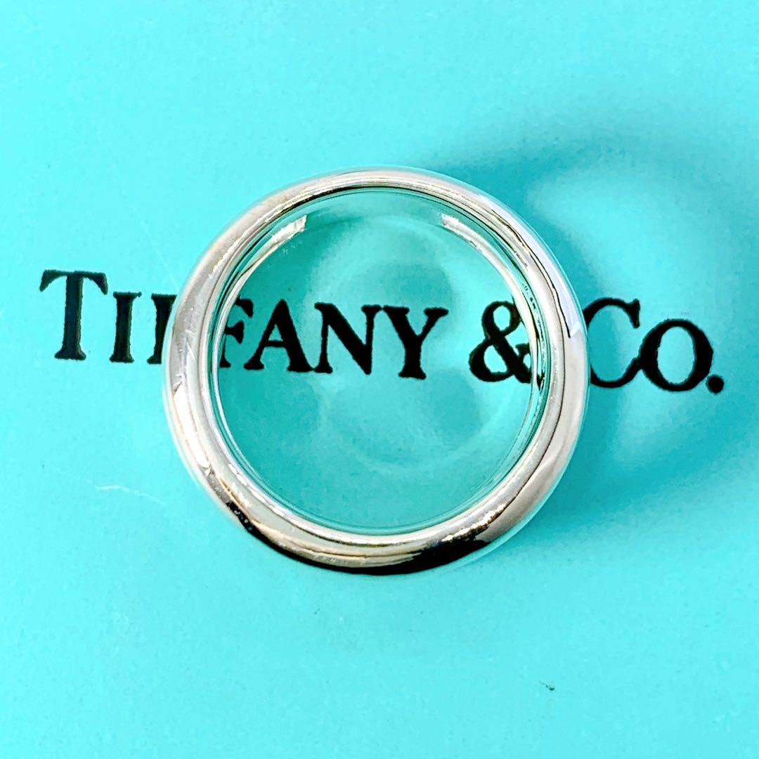 美品 ティファニー ダイアゴナル リング 約8号 シルバー925