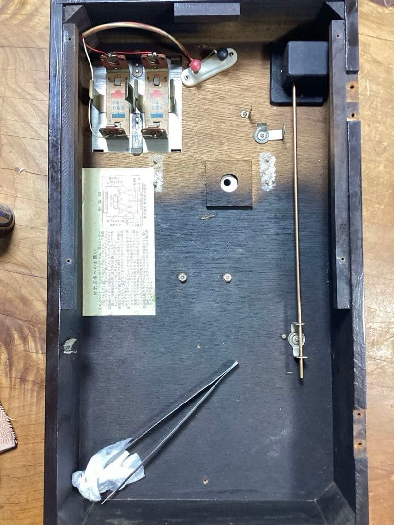 Tokyo clock(東京時計製造)トランジスター振り子時計　昭和30年代