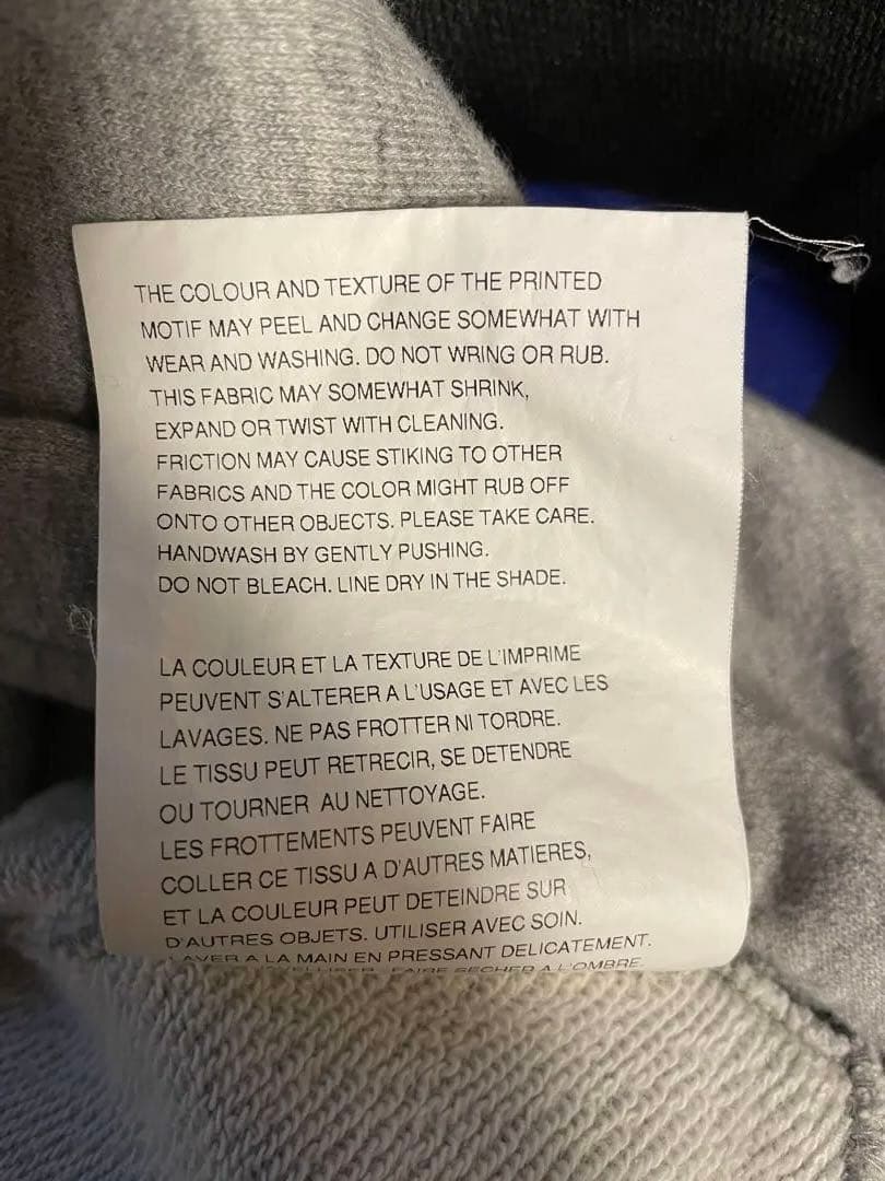 PLAY COMME des GARÇONS グレー パーカー S