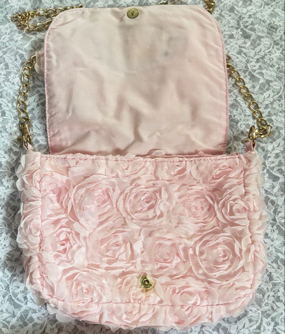 【激レア】希少マイメロディ チェーンショルダーバッグ ローズ