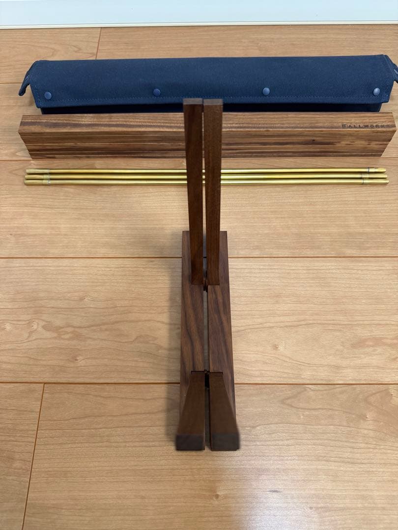 【新品未使用】Fallworks mini table walnut