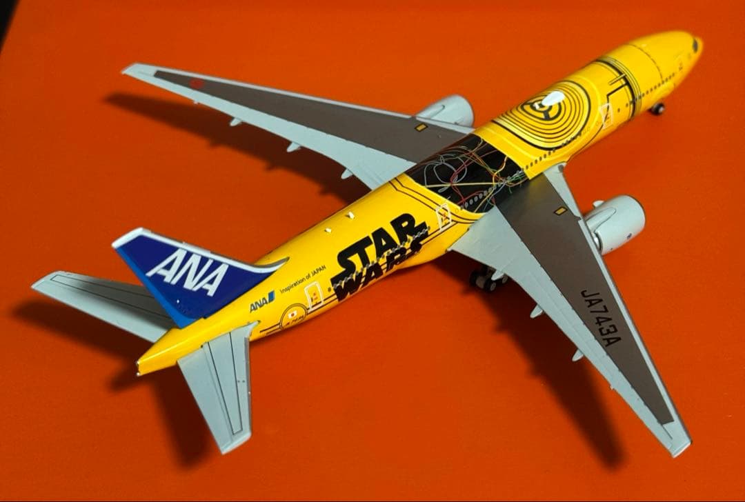JC ANA C-3PO B777-200ER JA743A 1/400 新品