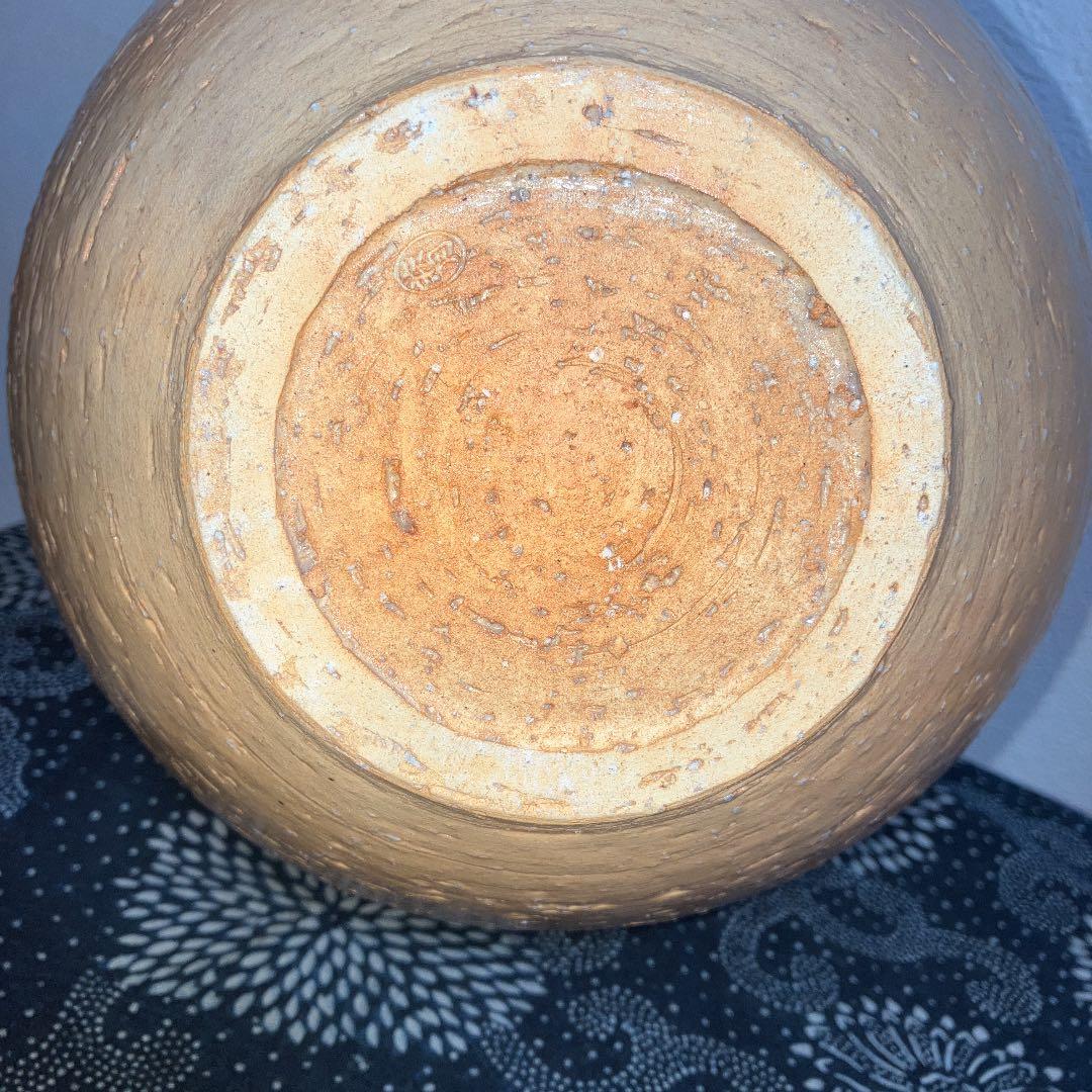 萩焼花瓶　古美術