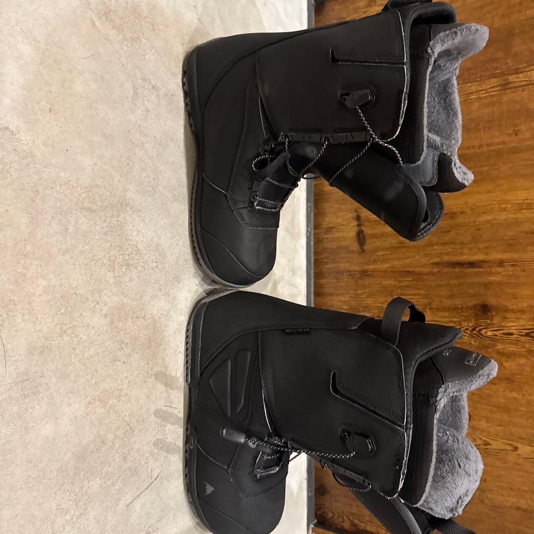 BURTON 25.5センチ ブラック スノーボードブーツ レースシステム付き