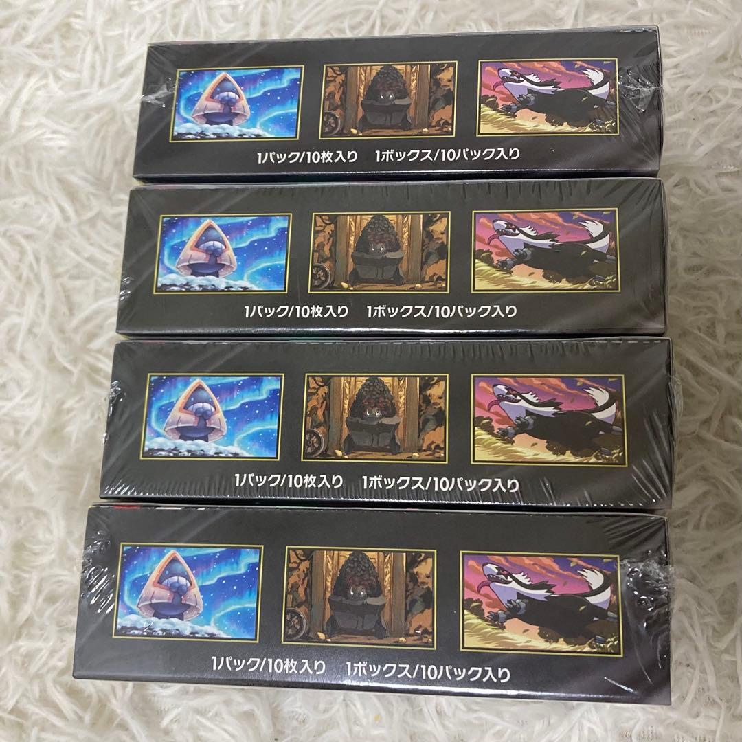 シュリンク付 ポケモンカードゲーム MEGAドリームex BOX 4箱