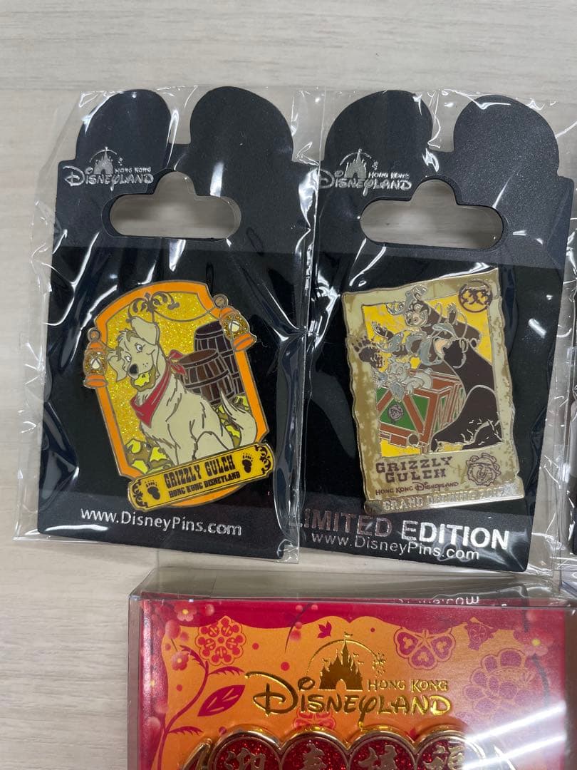 ディズニー 香港限定 ピンバッジ 6個セット