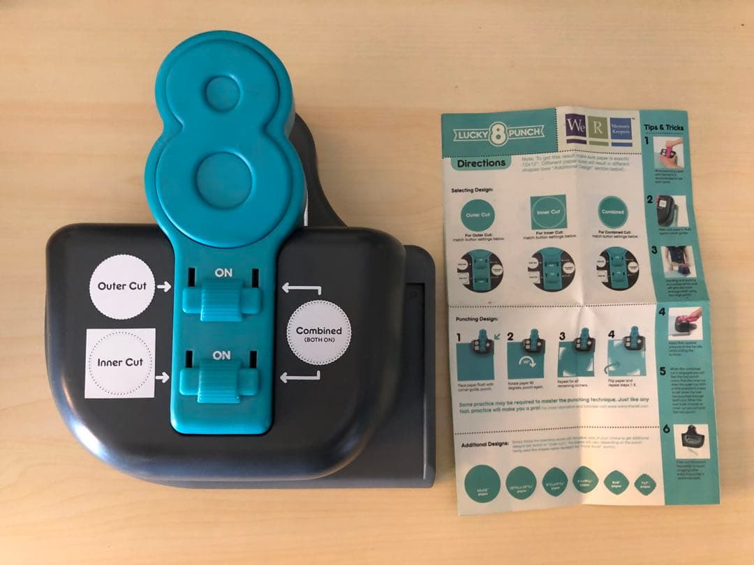 WeR LUCKY8PUNCH 3パターンカット ビックパンチ